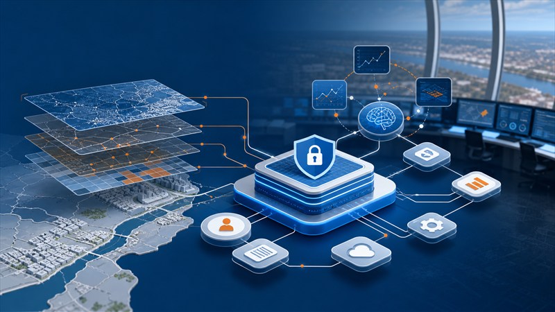 政企数据可视化项目占位图